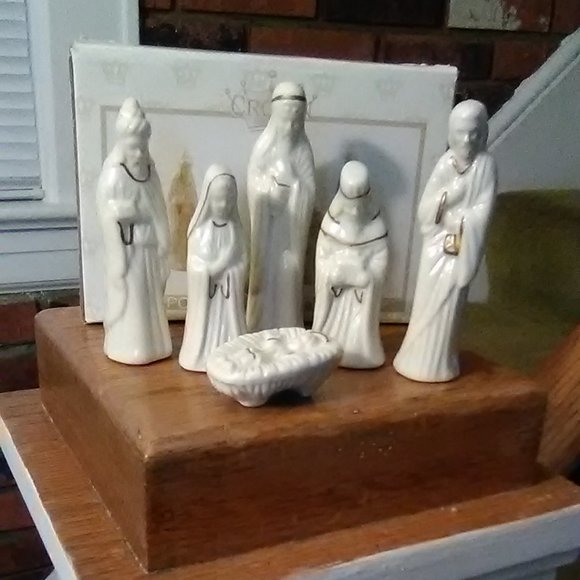 Mini Nativity Set/6-pc - Picture 2 of 13
